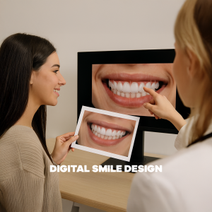 High-tech planning system for creating your ideal smile digitally before starting treatment.